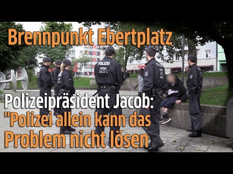 Köln: Razzia am Ebertplatz - Polizeipräsident Uwe Jacob zu Dealern und Drogenabhängigen