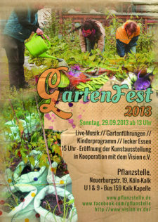 Flyer der Pflanzstelle