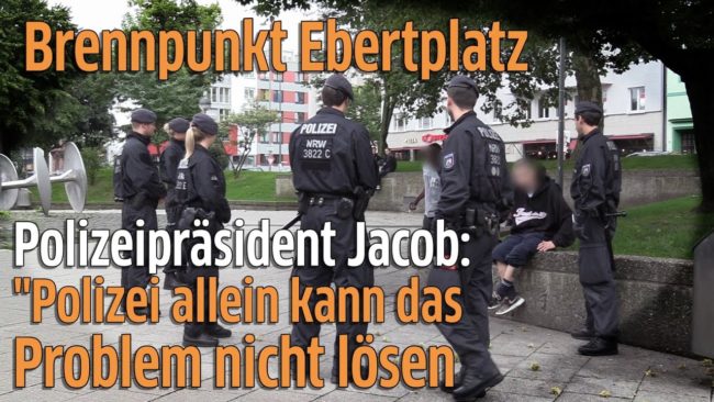 Köln: Razzia am Ebertplatz - Polizeipräsident Uwe Jacob zu Dealern und Drogenabhängigen