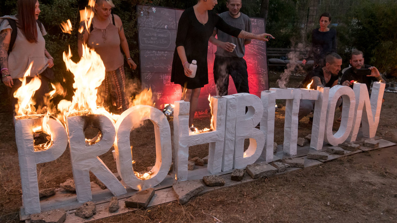 Videos und Fotos vom International Overdose Awareness Day 2022
