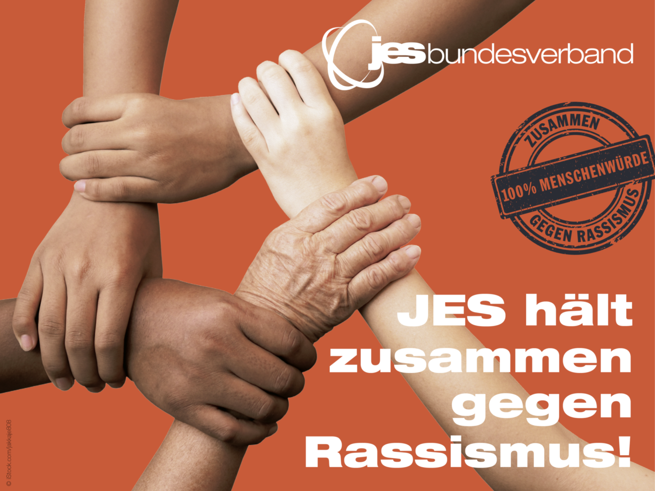 Rassismus und Diskriminierung haben bei JES keinen Platz